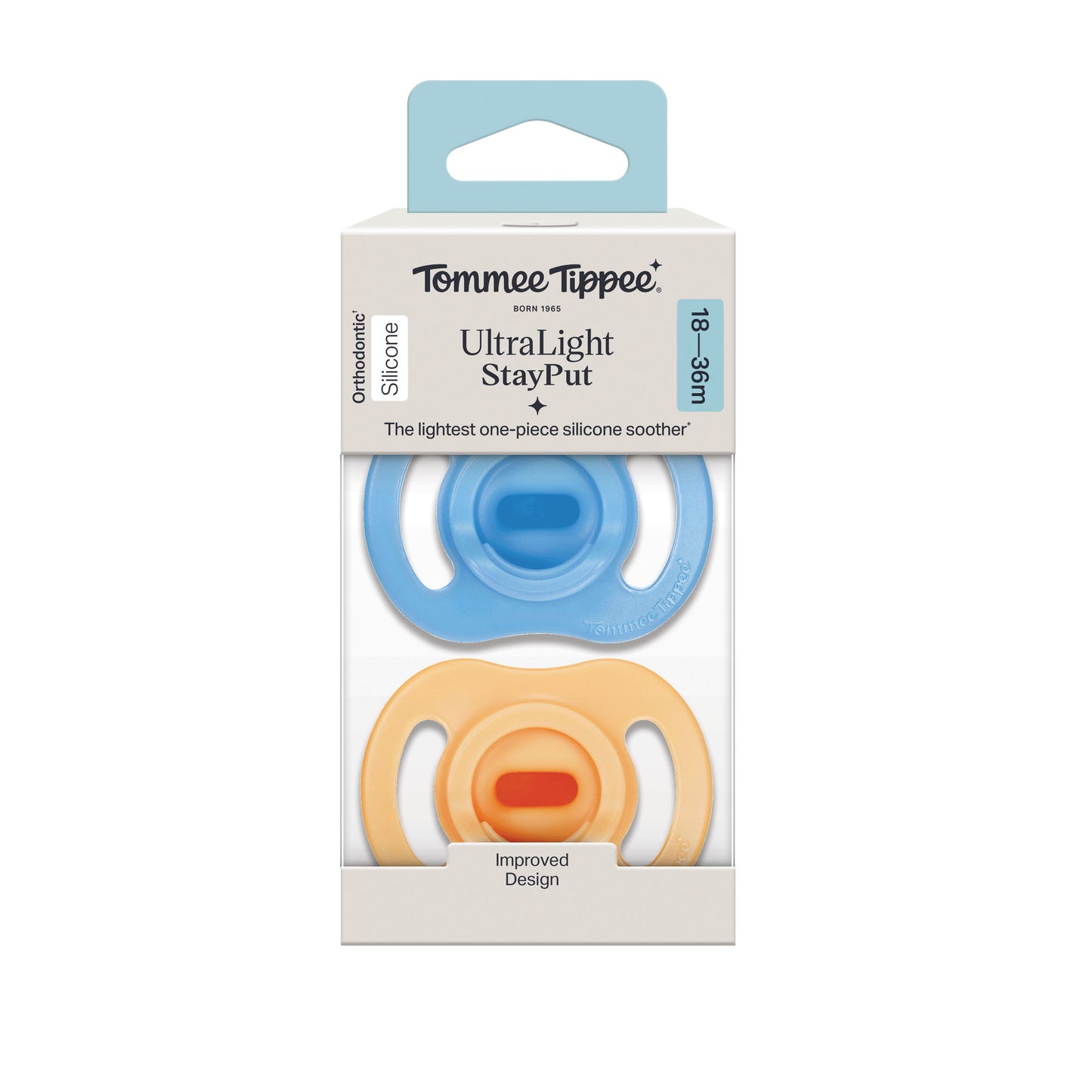 Tommee Tippee Ultralight Soother 2pk - Assorted