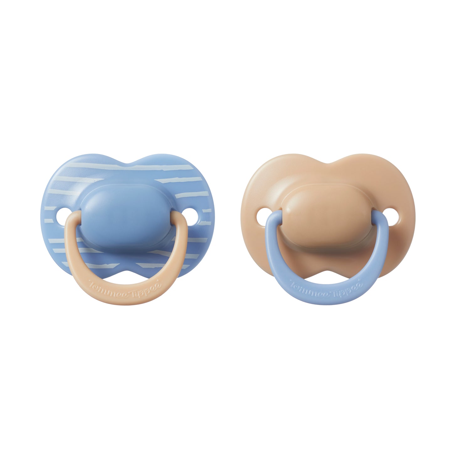 Tommee Tippee Natural Latex Soothers 2pk - Assorted Colours