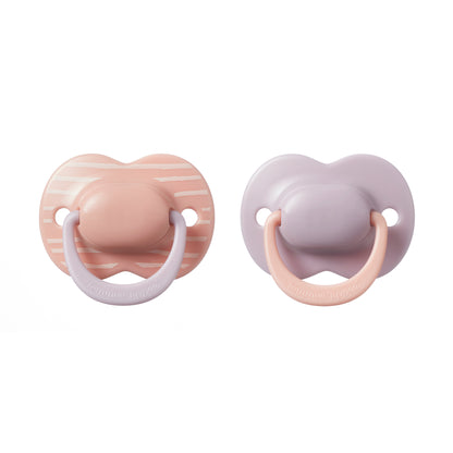 Tommee Tippee Natural Latex Soothers 2pk - Assorted Colours