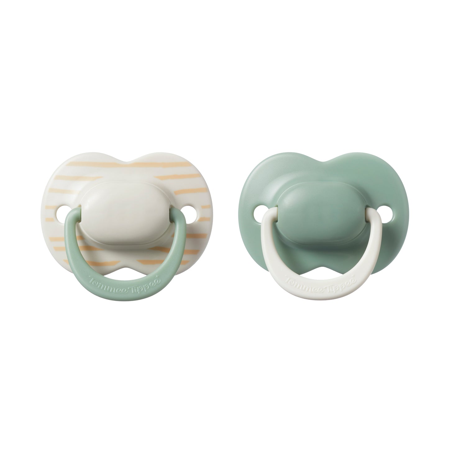 Tommee Tippee Natural Latex Soothers 2pk - Assorted Colours