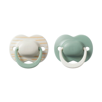 Tommee Tippee Natural Latex Soothers 2pk - Assorted Colours
