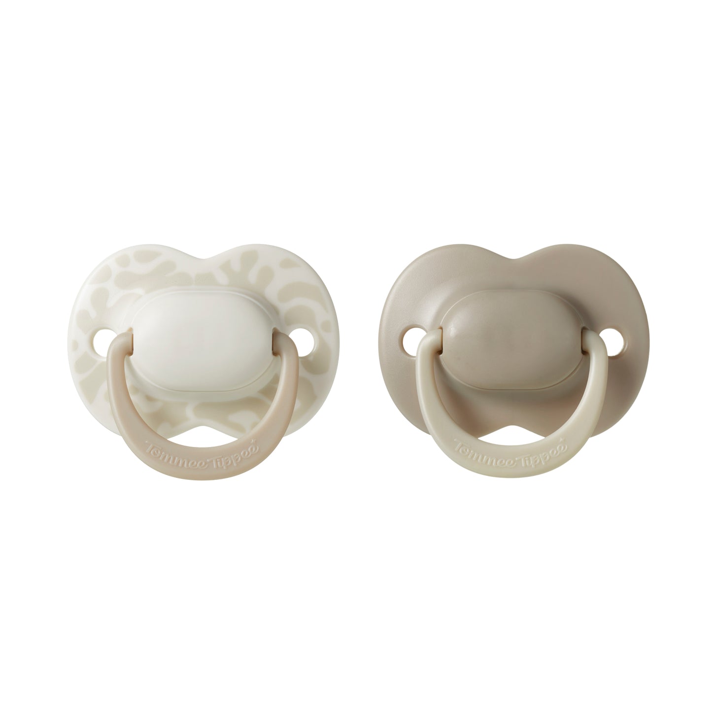Tommee Tippee Natural Latex Soothers 2pk - Assorted Colours
