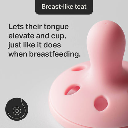 Tommee Tippee Breast Like Soother 2pk - Assorted