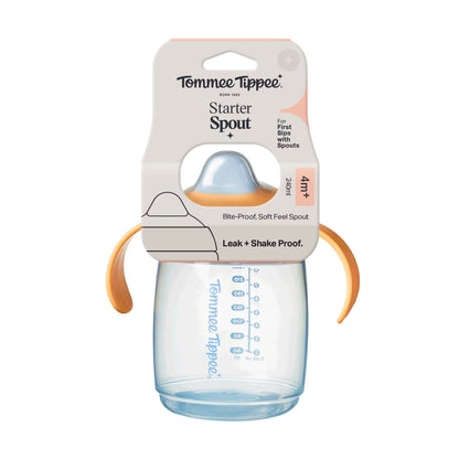Tommee Tippe Weaning Spout Cup 4m+ 240ml 1pk - Assorted