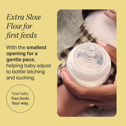 Tommee Tippee Natural Start Extra Slow Flow Teat 2pk