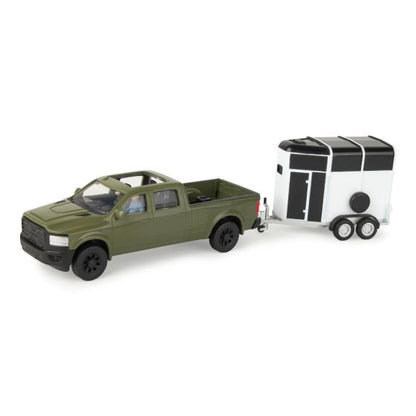 John Deere Horse Trailer Set