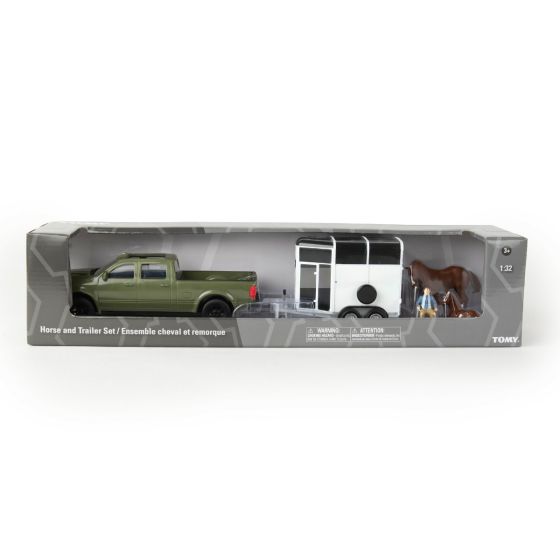 John Deere Horse Trailer Set