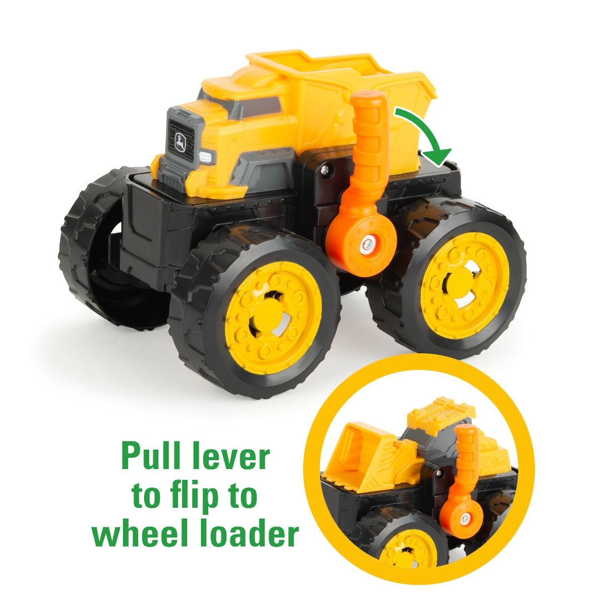 John Deere Monster Treads 2 in 1 Flipping Vehicle