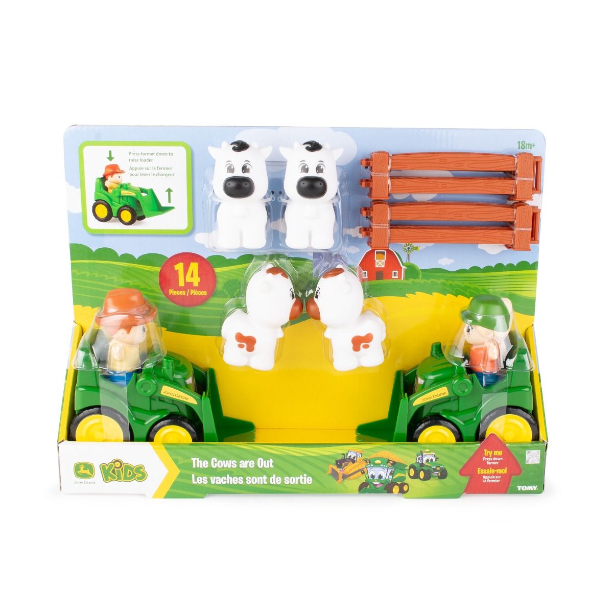 John Deere The cows are out Farm Set/Game