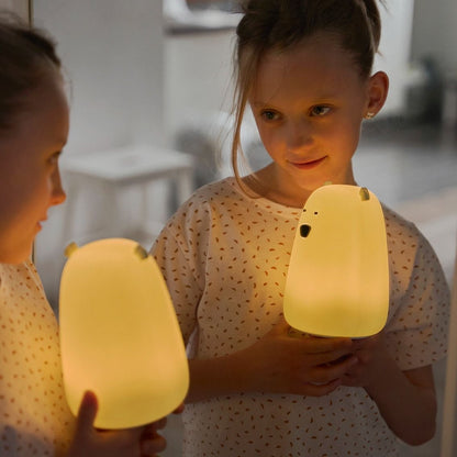Rabbit & Friends Big Bear Silicone Night Light with Remote Control