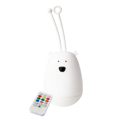 Rabbit & Friends Bear Silicone Hanging Night Light with Remote Control