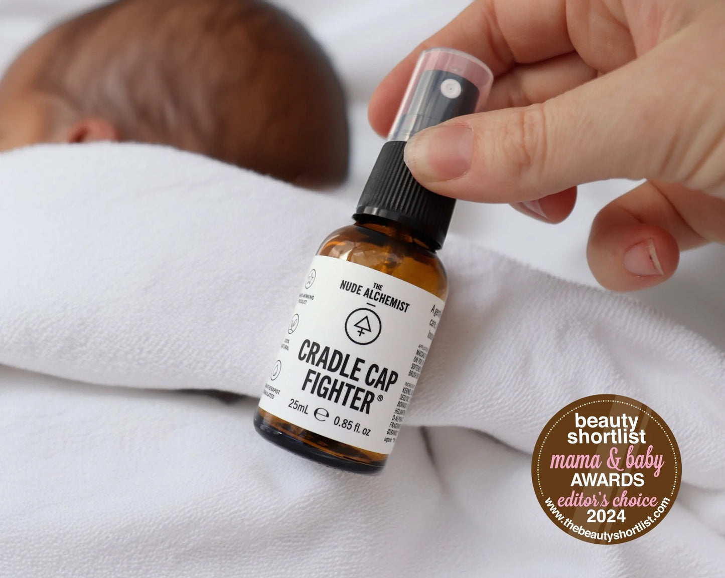 The Nude Alchemist Cradle Cap Fighter 25ml