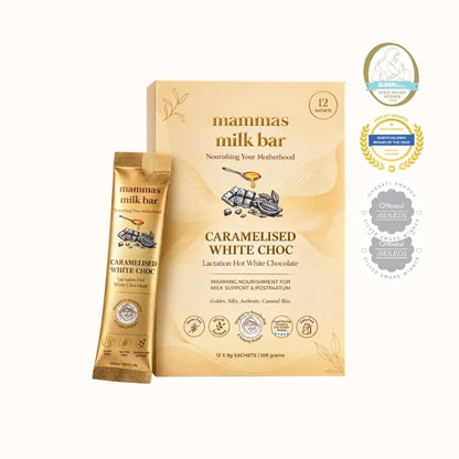 Mammas Milk Bar Lactation Caramelised White Hot Chocolate