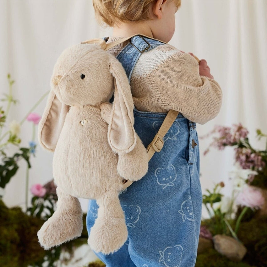 Snuggle Bunnies - Penelope Backpack - Hazelnut