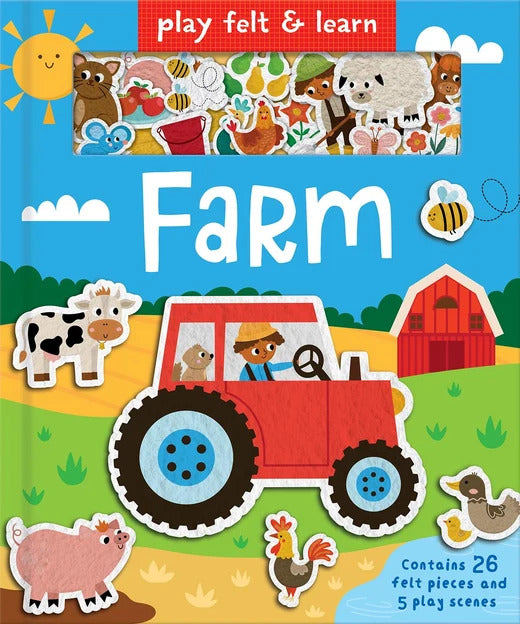 Play Felt & Learn Farm Book