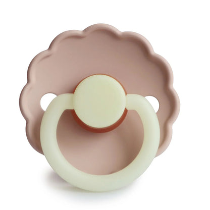 FRIGG Daisy Night Natural Rubber Pacifier 2pk