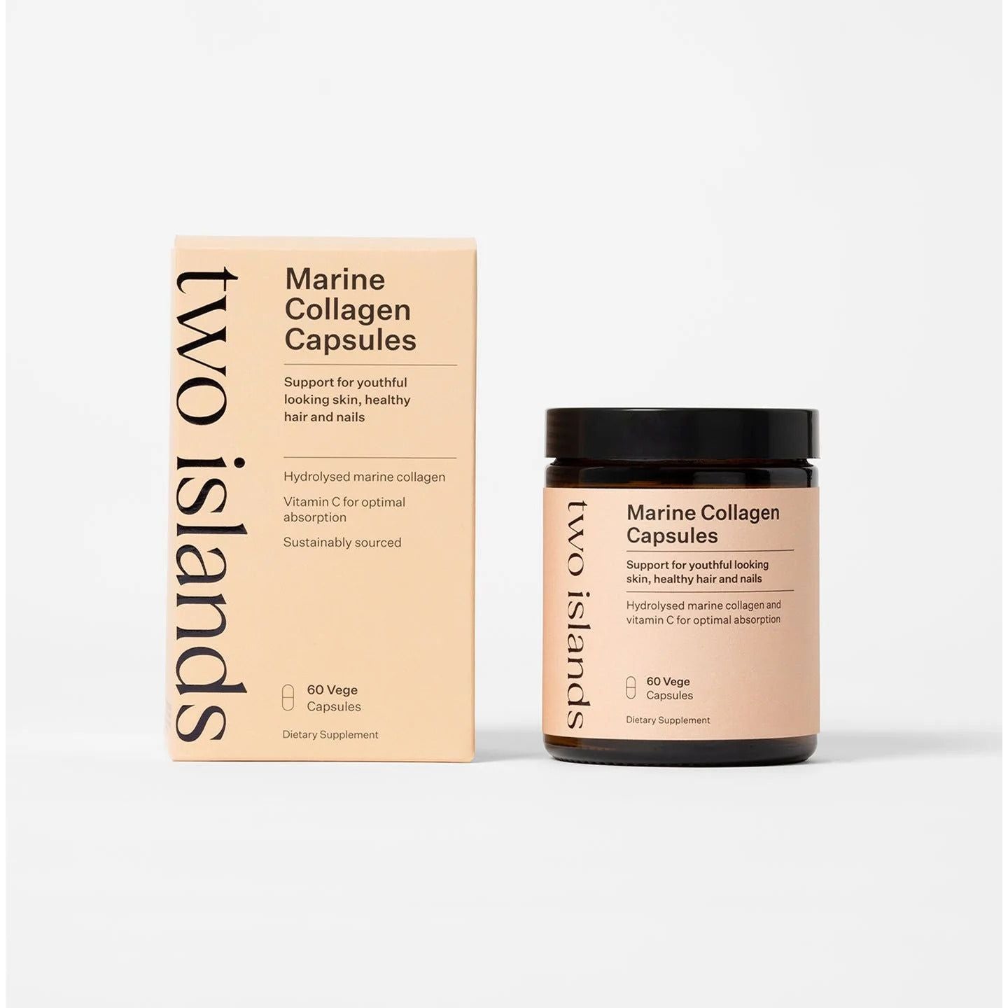 Two Islands Marine Collagen Capsules