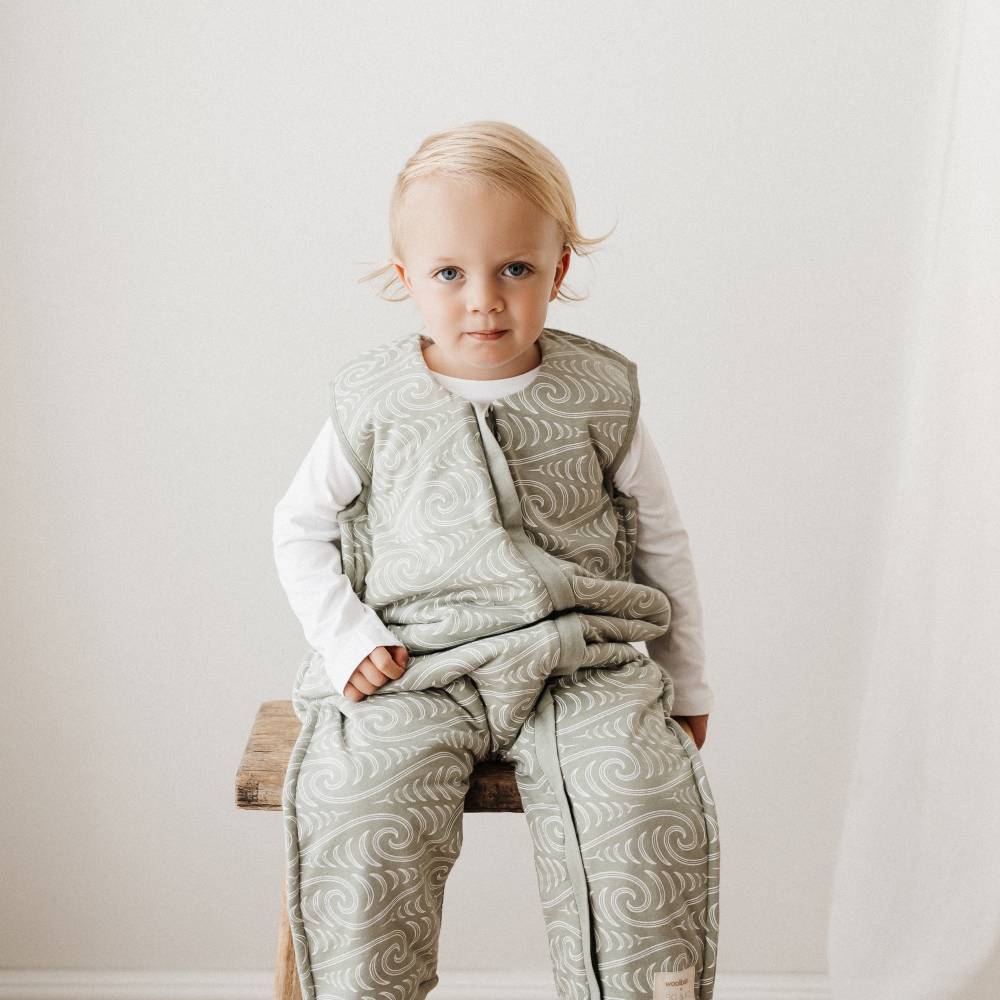 Woolbabe X BO &amp; KO Collab Duvet Sleeping Suit