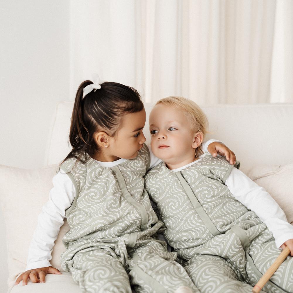 Woolbabe X BO &amp; KO Collab Duvet Sleeping Suit
