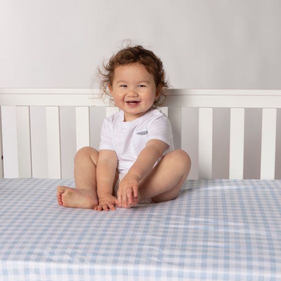 All4Ella Waterproof Jersey Fitted Cot Sheet