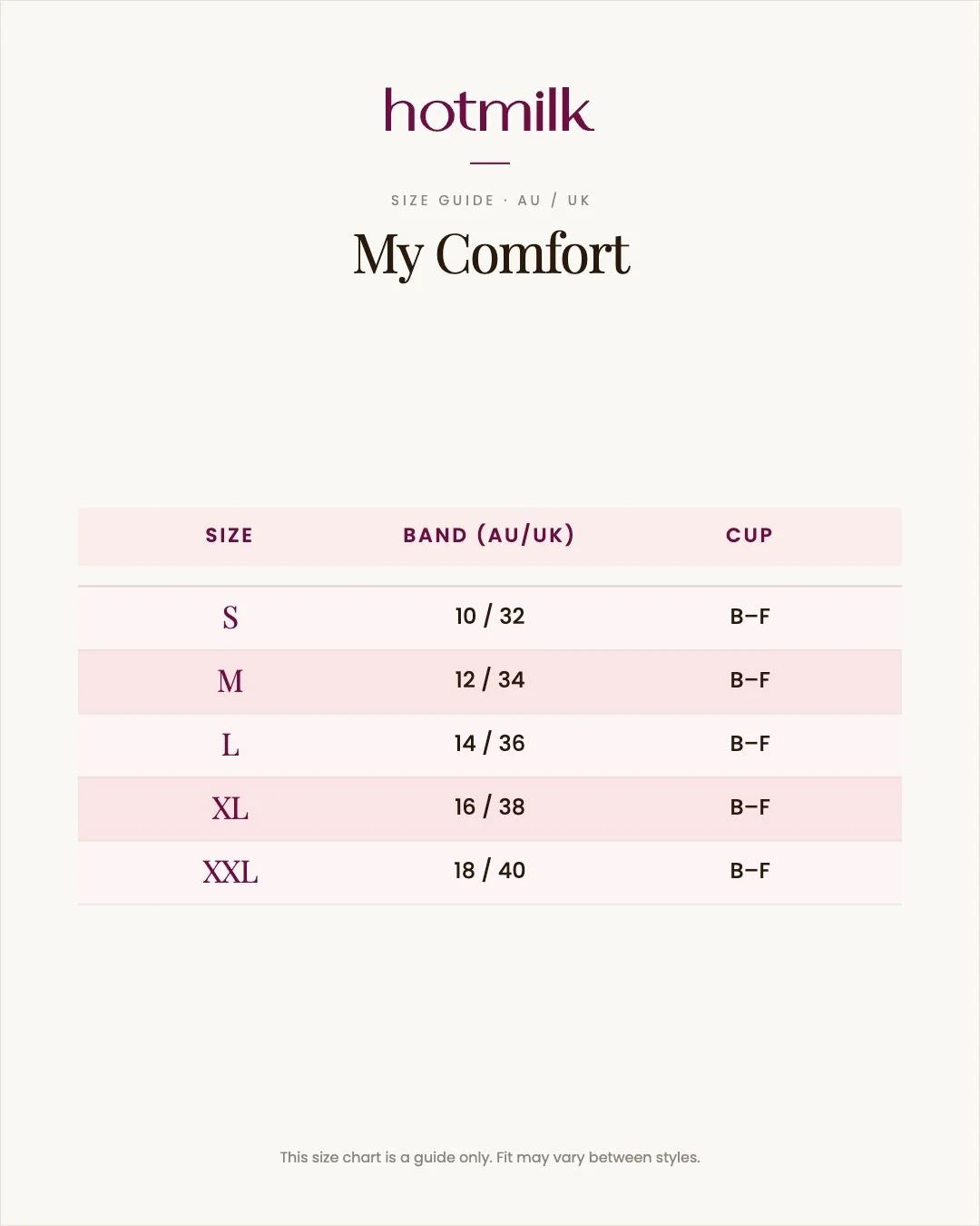 Hotmilk My Comfort FlexFit Bra - Black