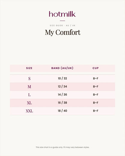Hotmilk My Comfort FlexFit Bra - Black