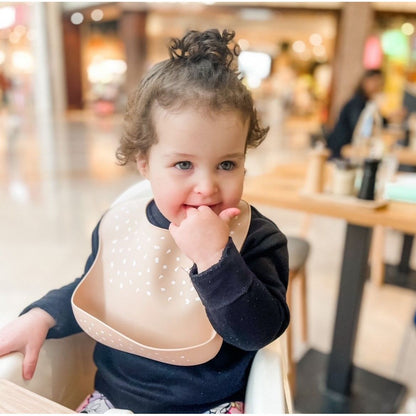 All4Ella Silicone Bib With Spoon