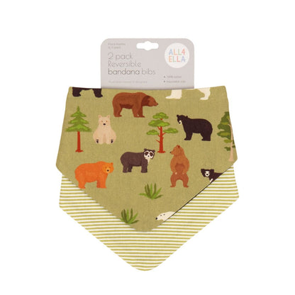 All4Ella Bandana Bibs 2 Pack