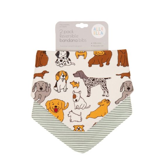All4Ella Bandana Bibs 2 Pack