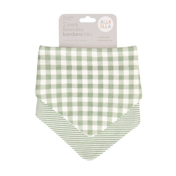 All4Ella Bandana Bibs 2 Pack
