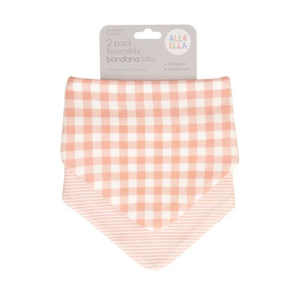 All4Ella Bandana Bibs 2 Pack