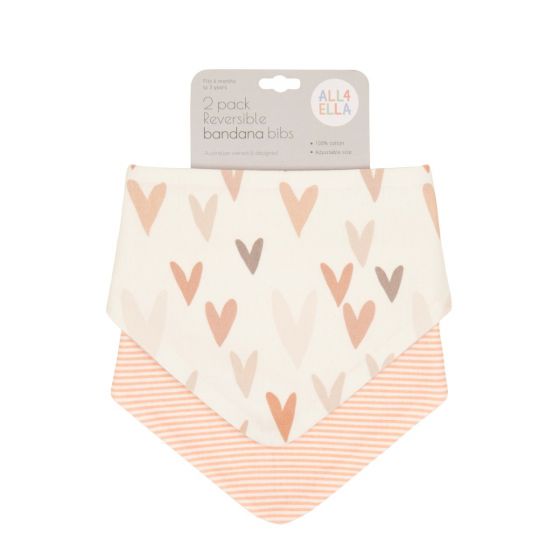 All4Ella Bandana Bibs 2 Pack