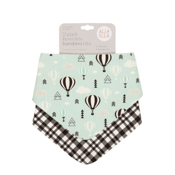 All4Ella Bandana Bibs 2 Pack