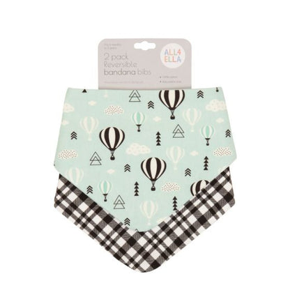 All4Ella Bandana Bibs 2 Pack