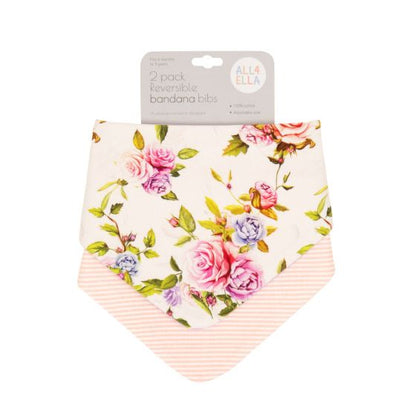 All4Ella Bandana Bibs 2 Pack