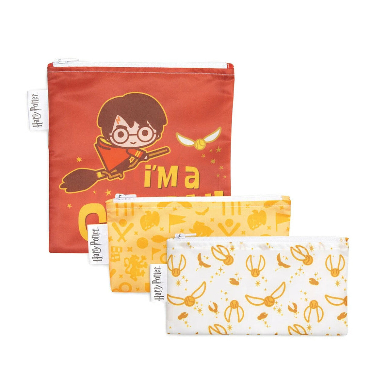 Bumkins Harry Potter Snack Bag Combo 3pk