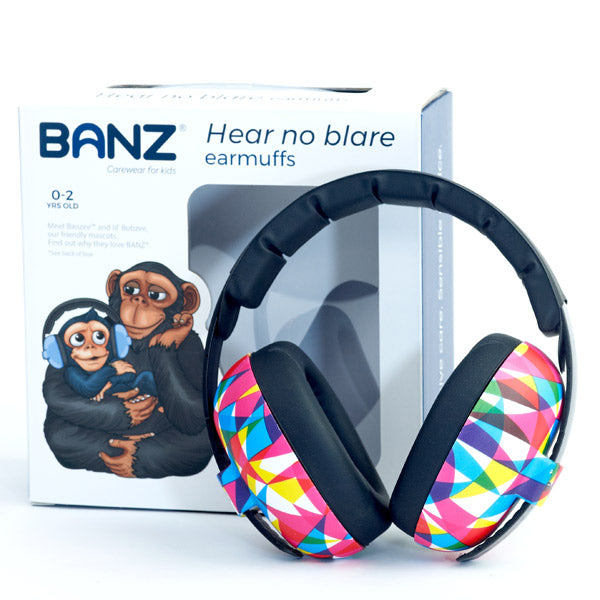 Banz Carewear Baby Mini Earmuffs for under 2 years