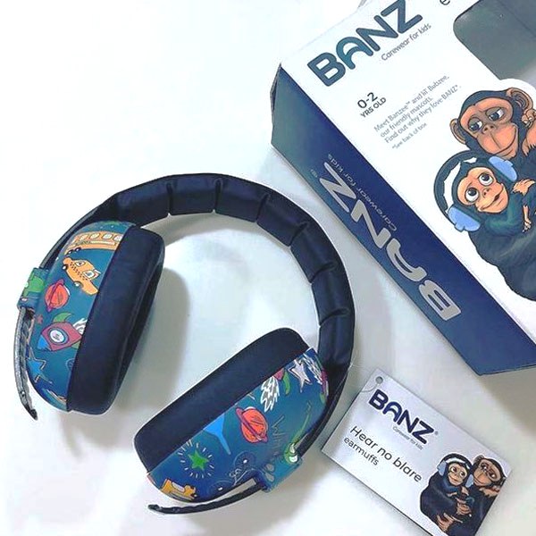 Banz Carewear Baby Mini Earmuffs for under 2 years