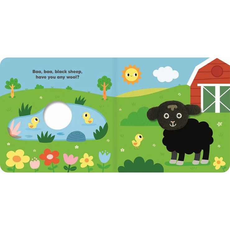 Baa Baa Black Sheep Finger Puppet Book