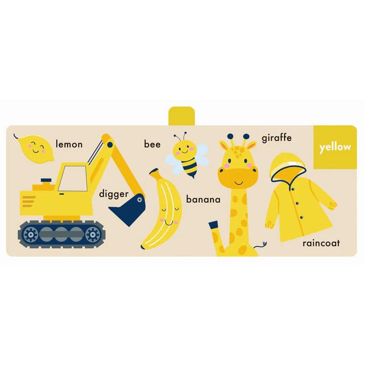Colours Chunky Tabbed Board Book