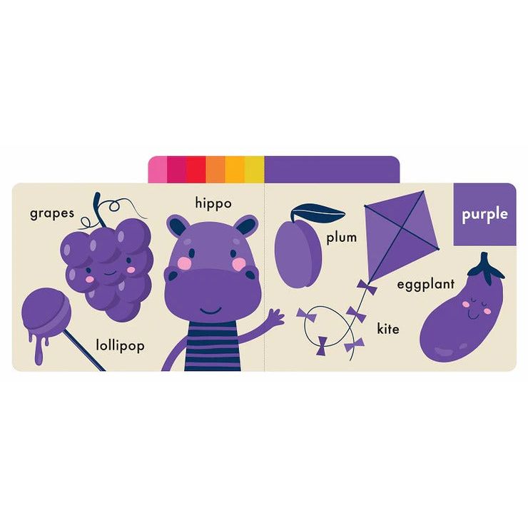 Colours Chunky Tabbed Board Book