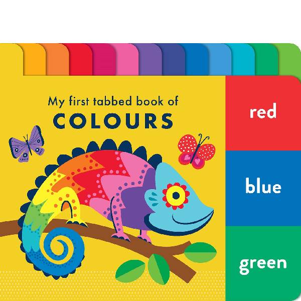 Colours Chunky Tabbed Board Book