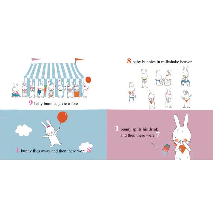 10 Baby Bunnies Board Book