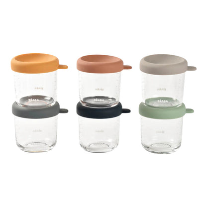 Beaba Glass Jars 6 Pack