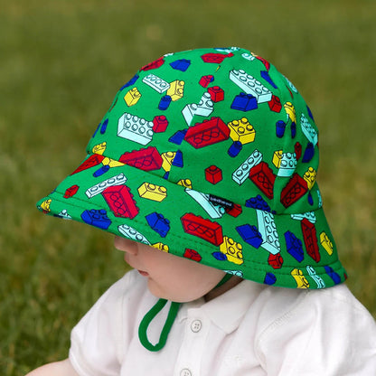 Bedhead Toddler Bucket Sun Hat - Blocks