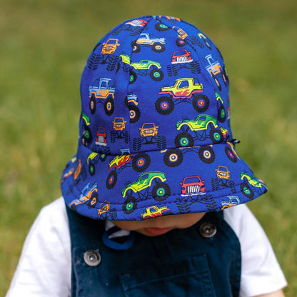 Bedhead  Toddler Bucket Sun Hat - Monstertruck
