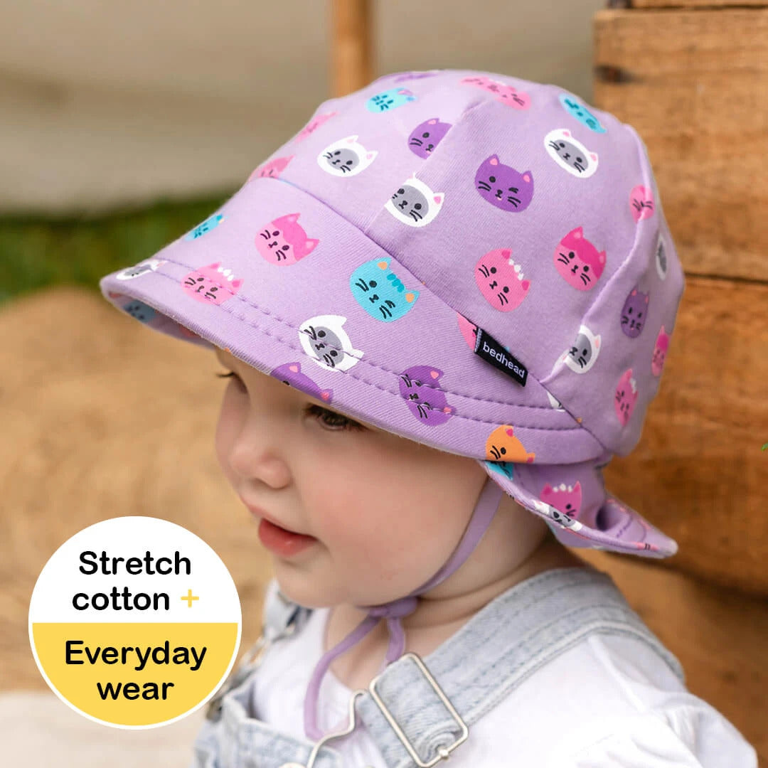 Bedhead Legionnaire Flap Sun Hat - Kitty