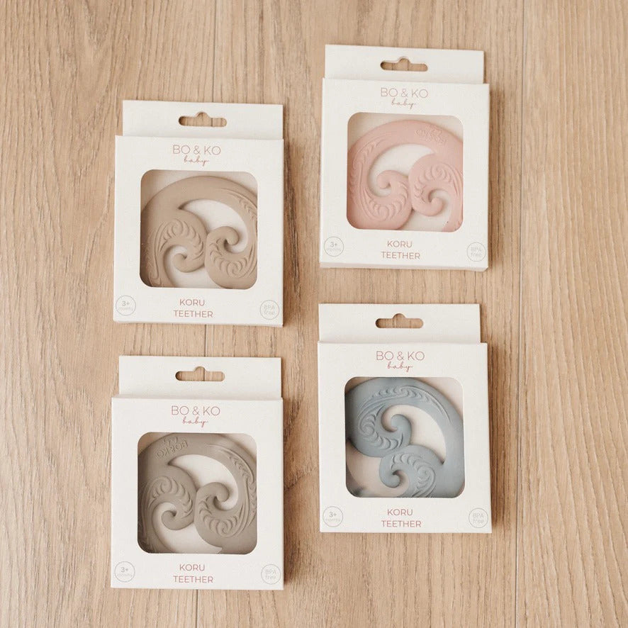 BO &amp; KO Baby Koru Teether