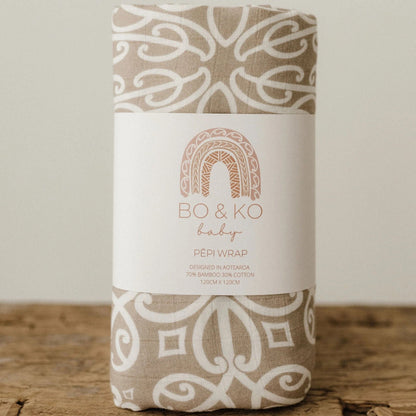 BO &amp; KO Baby Māori Pēpi Wrap