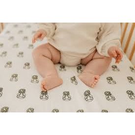 BO &amp; KO Baby Tiki Fitted Cot Sheet